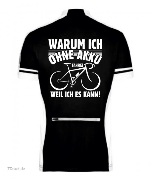 Ladies Bike-T Full Zip "Warum ich ohne Akku fahre" JN453OA